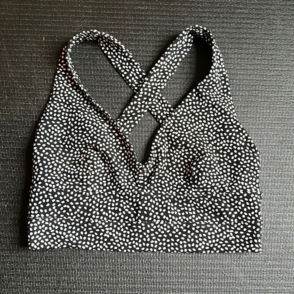 Buffbunny Alpha Sports Bra in Bossy Print size Small